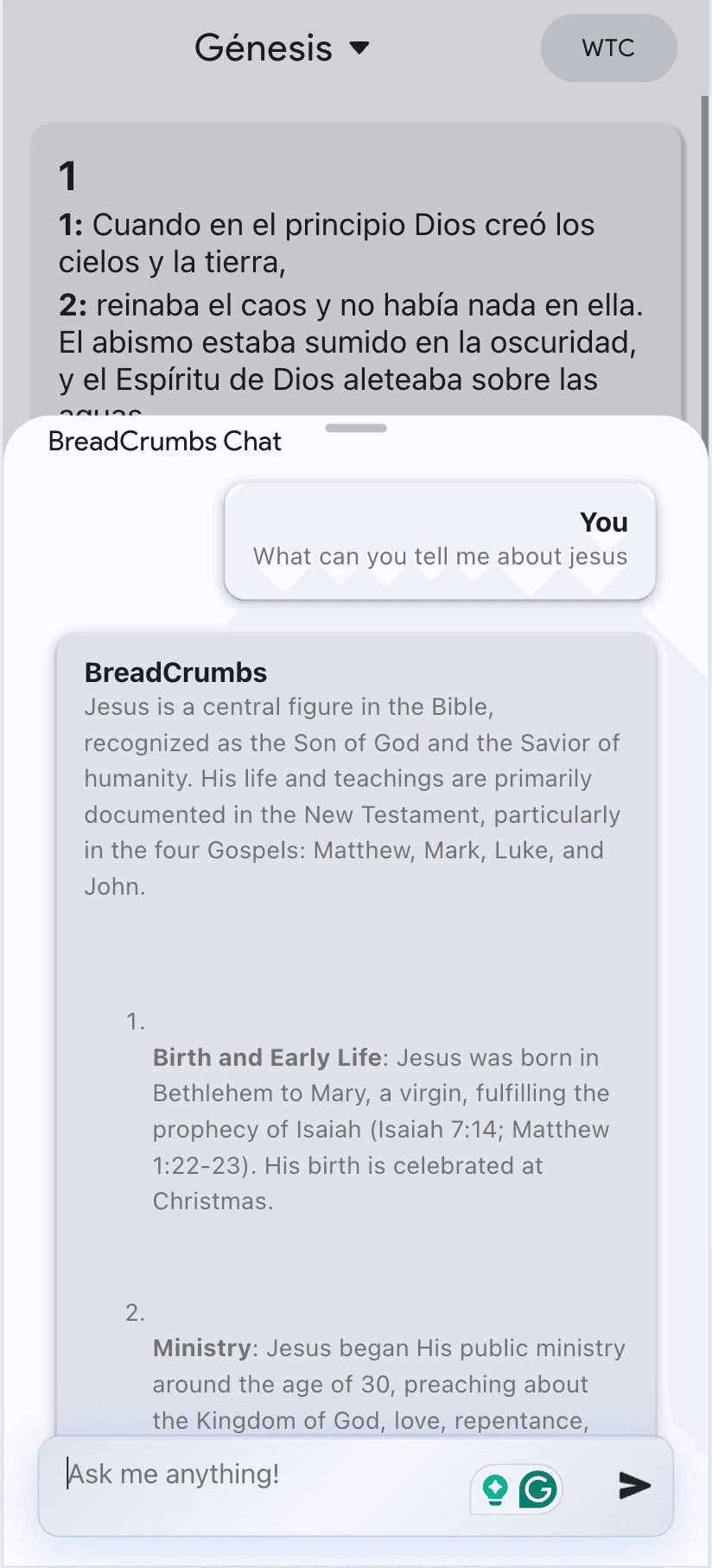 DaylyBread — AI-Powered Bible Platform screenshot 1